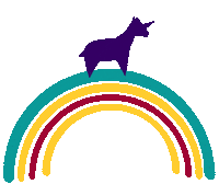 Rainbow Unicorn Sticker