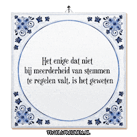 Reflectie Keuze Sticker by Tegelspreuken.nl