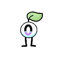 Look Eye Sticker by JenChibi