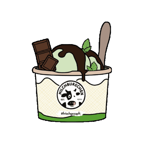 Milchburscheneis giphygifmaker milchburschen Sticker