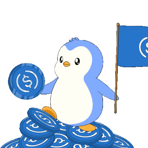 Money Crypto Sticker by Pudgy Penguins