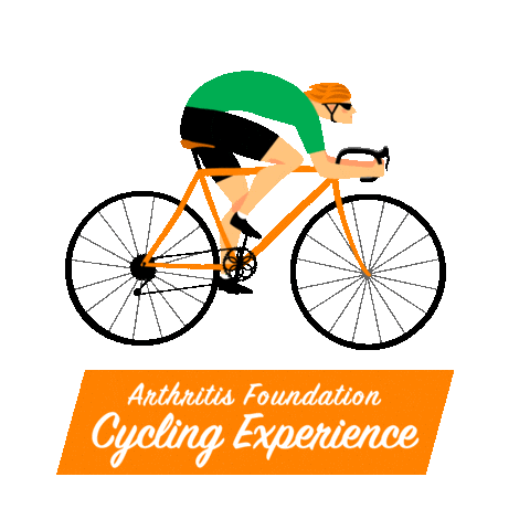 West Coast Bike Sticker by Arthritis Foundation