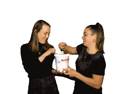 Nutella Sticker by Pielhaas Venray
