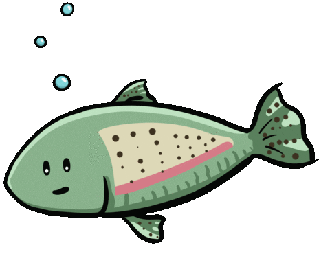 Fish Trout Sticker