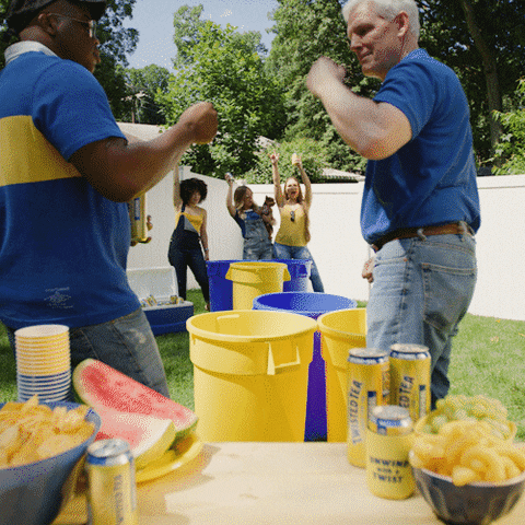 beer pong drinking GIF by Twisted Tea