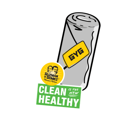 Burrito Gyg Sticker by Guzman y Gomez