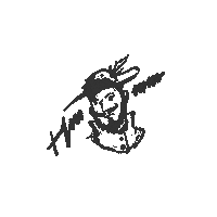 Robin Hood Illustration Sticker