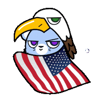 Independence Day Crypto Sticker by Loaded Lions