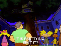 hey arnold nicksplat GIF