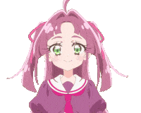 Magical Girl Hello Sticker