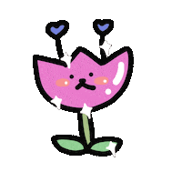 Flower 花 Sticker