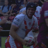 Super League Hug GIF by St.Helens R.F.C