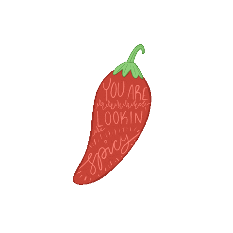 Taliastne spicy lookin good chili pepper sohot Sticker