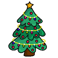 Christmas Star Sticker
