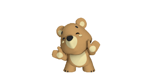 Bear Hello Sticker by Carousel