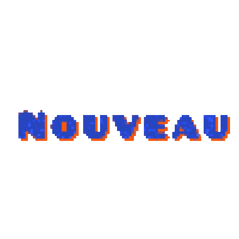 Pixel 90S Sticker by Poupoutte