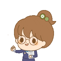 Bank Secretary Sticker by 合作金庫