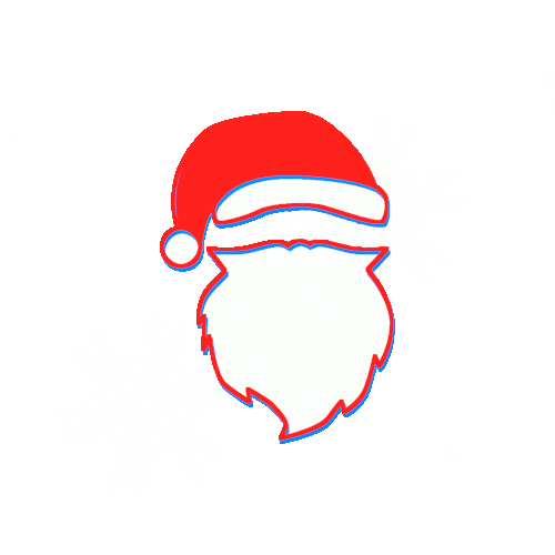 santa claus snow Sticker by ASD Scacchi Catania