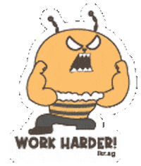 IKR_SG giphyupload work bee sg Sticker