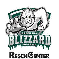 Green Bay Blizzard Sticker by Resch Center Complex