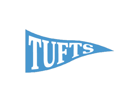 Tufts University Jumbo Sticker by Tufts