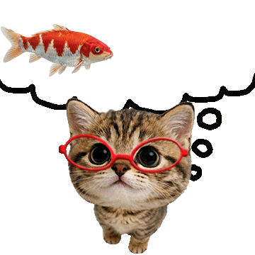Cat Want Sticker