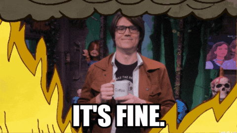 This Is Fine Video Games GIF by Dead Meat James