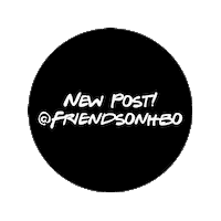 Friends Hbo Sticker by Kaden Wesley