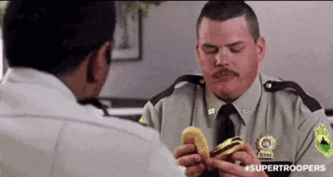 bentimerman super troopers eh fuck it does that look like spit to you GIF