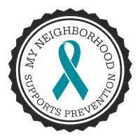 Consent Neighborhood Sticker by National Sexual Violence Resource Center