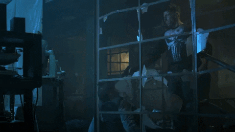 GAPGIRL giphygifmaker the punisher GIF