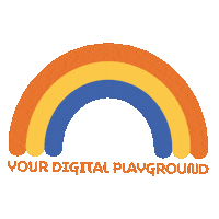 getfini rainbow health playground fini Sticker