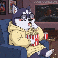 Dog Eating GIF by Doge Pound