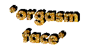 Orgasm Face Sticker by Alissandra