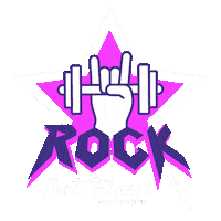 AnnaRockstar rtf rockthatfitness annarockstarfitness annarockstar fitness Sticker