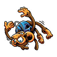monkeyenergydrinks drink monkey Energy drink monkey drink Sticker