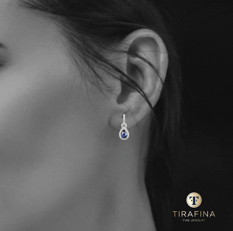 Sapphire Earring GIF by Tirafina