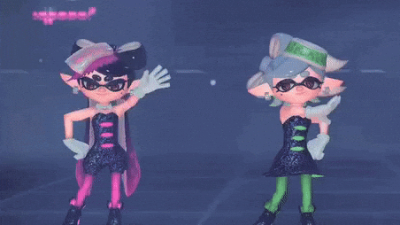 Squid Sisters Aori GIF