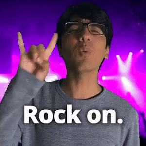 Rock on.