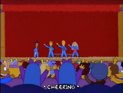 Season 3 Applause GIF by The Simpsons