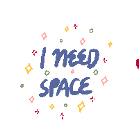 outer space Sticker by Dita W. Yolashasanti