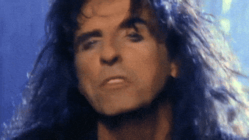 alice cooper poison GIF