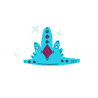 Sparkle Princess Sticker by Ethan Barnowsky