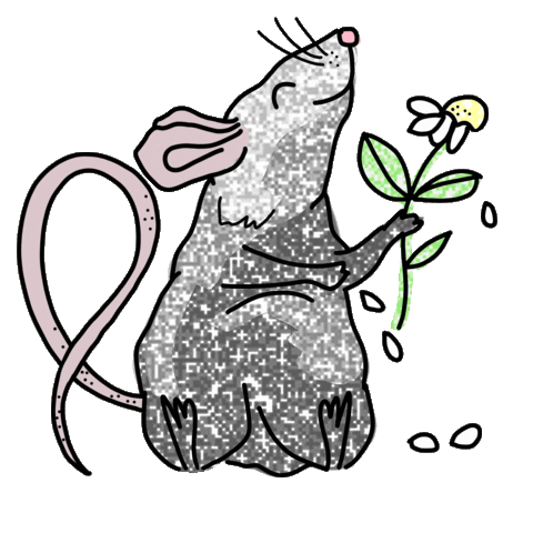 Flower Glitter Sticker by Ivo Adventures