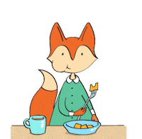 aware_animals happy smile food coffee Sticker
