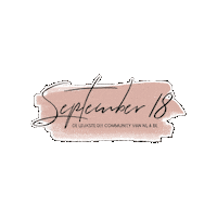 likeitlikedeb september18nl september18com september18 Sticker