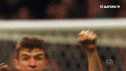 happy thomas muller GIF by FC Bayern Munich