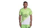 Happy Football Sticker by VfL Wolfsburg