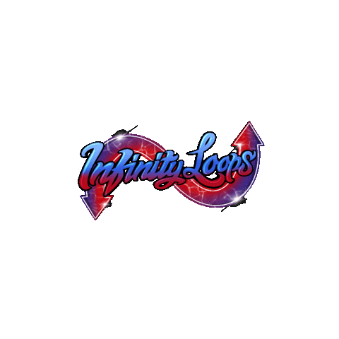 Infinity Loops Sticker by Dutch Drone Racing