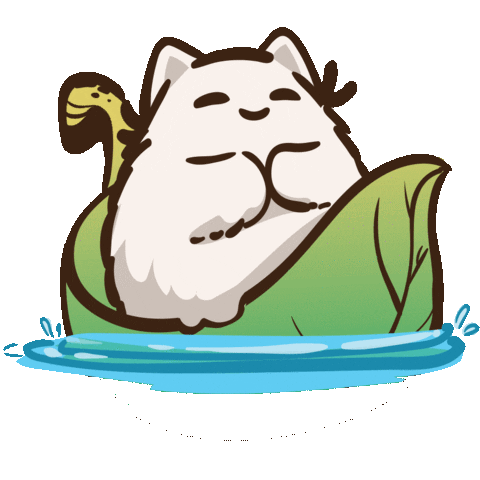 Chill Floating Sticker by BeKyoot